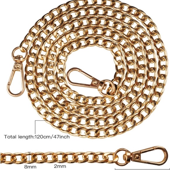 🖤Louis Vuitton Christmas Bundle-Authentic Lock & Small Box+Crossbody Chain+Charm - Picture 8 of 14